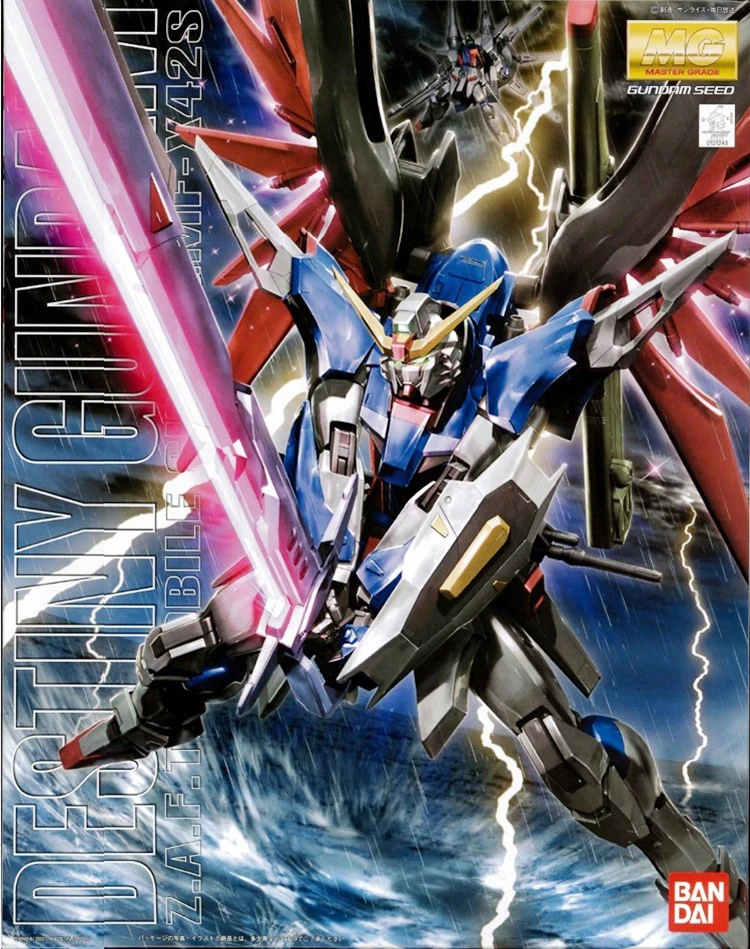 Bandai Gundam MG 1/100 DESTINY Mobile Suit сборные модели наборы экшн-фигурки пластмассовые