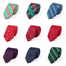 Новинка, Рождественский галстук, шелковый жаккард, 7,5 см, снежинки, Рождественский галстук, мужской галстук, лучший подарок на Рождество для мужчин