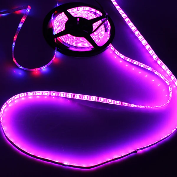 5M 5050 RGB Waterproof 300 LED Strip Light 12V DC 24 Key IR Controller