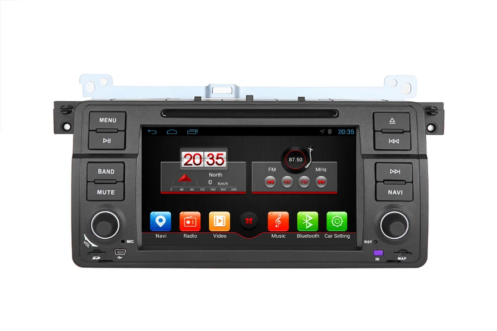 Android стерео 7 &quotв головное устройство dash Автомобильная dvd-навигационная система