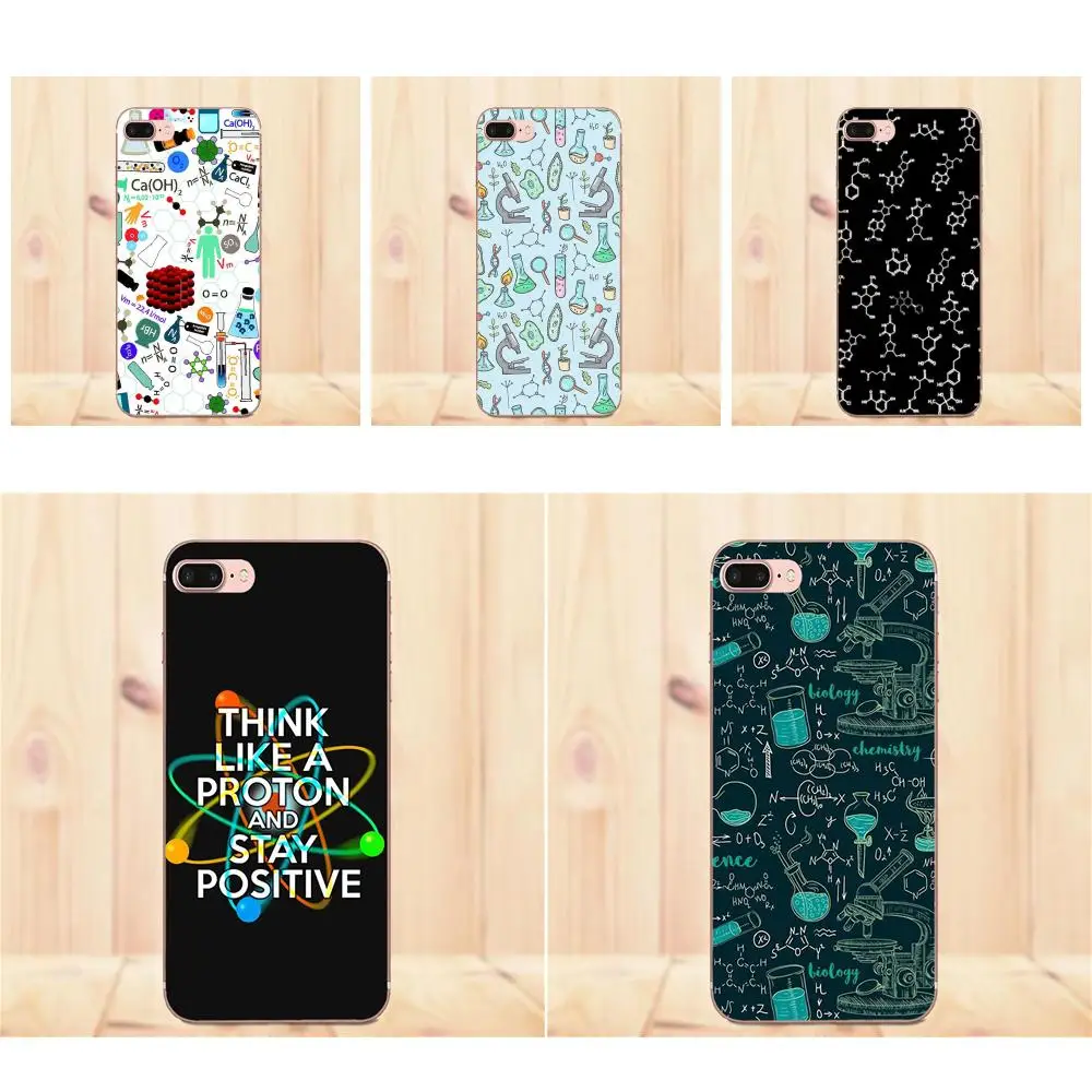 

Biology and Chemistry Soft TPU Skin Painting For Huawei G8 Honor 5C 5X 6 6X 7 8 9 Y5II Mate 9 P7 P8 P9 P10 P20 Lite Plus 2017