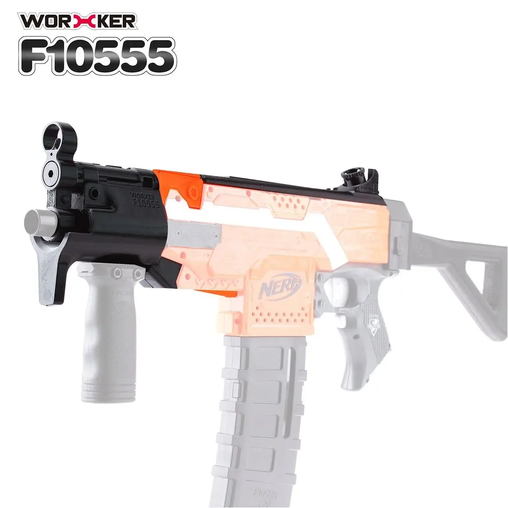 

WORKER 3D Printing Modularized NO.114-K Barrel Gun Toys Kit Suitable for Nerf Stryfe Toys Lightweight Gift Toys for Game Players