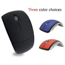 Складная беспроводная мышь для ПК ноутбук мини USB 2,4 ГГц Оснастки Трансивер Оптический складной Прямая