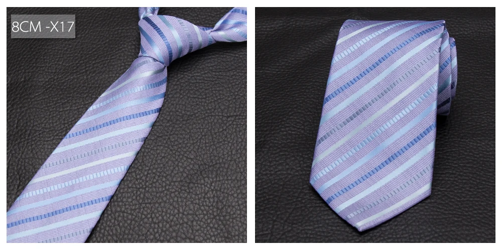 XGVOKH фирменные галстуки, полосатые галстуки для мужчин, ширина 8 см, Классические мужские галстуки, деловые галстуки, галстуки из полиэстера