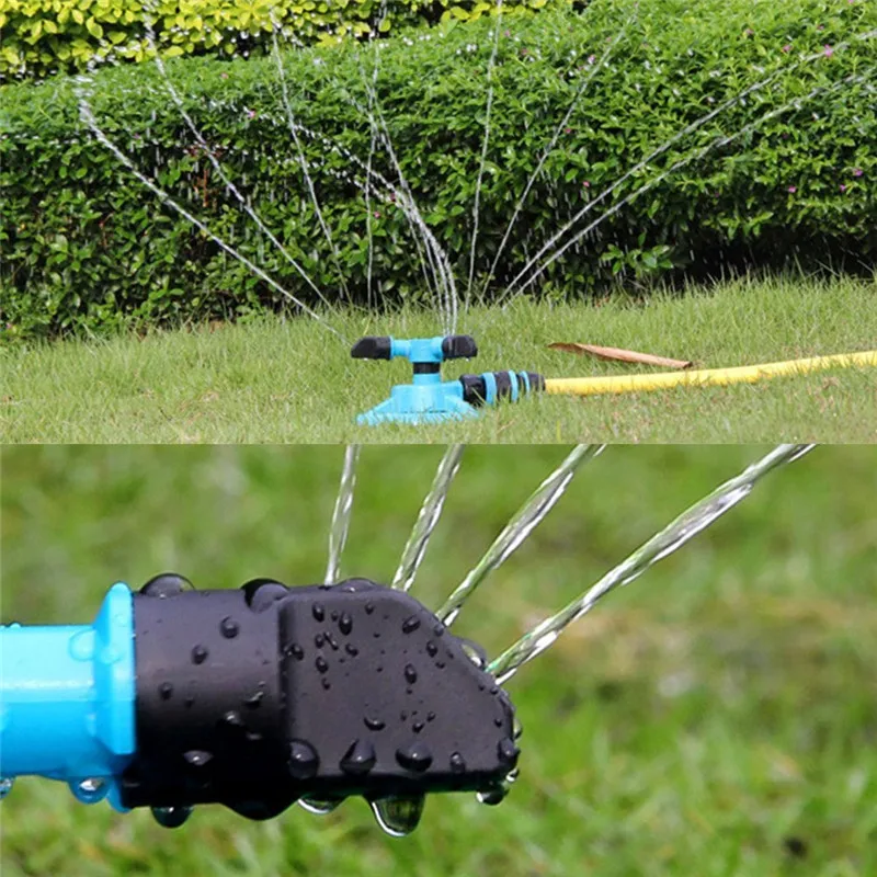 Lawn Garden Sprinkler Automatic Garden Water Sprinklers Lawn Irrigation Rotation