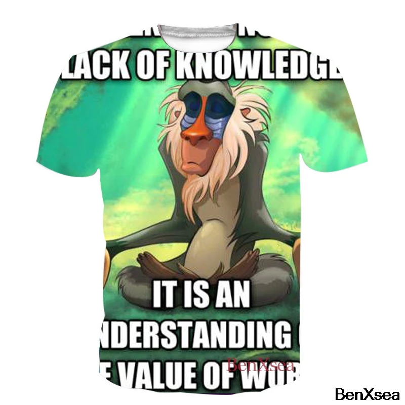 

Men Graffiti Rasta Monkey Elder Meditation Rafiki T Shirt Hip Hop Casual Fashion Top Tees
