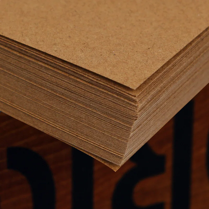 100 шт./лот A4 красочная крафт-бумага, сделай сам, изготовление карточек Бумага высокое качество Копировальная Бумага Толстая бумажный картон, плотный картон