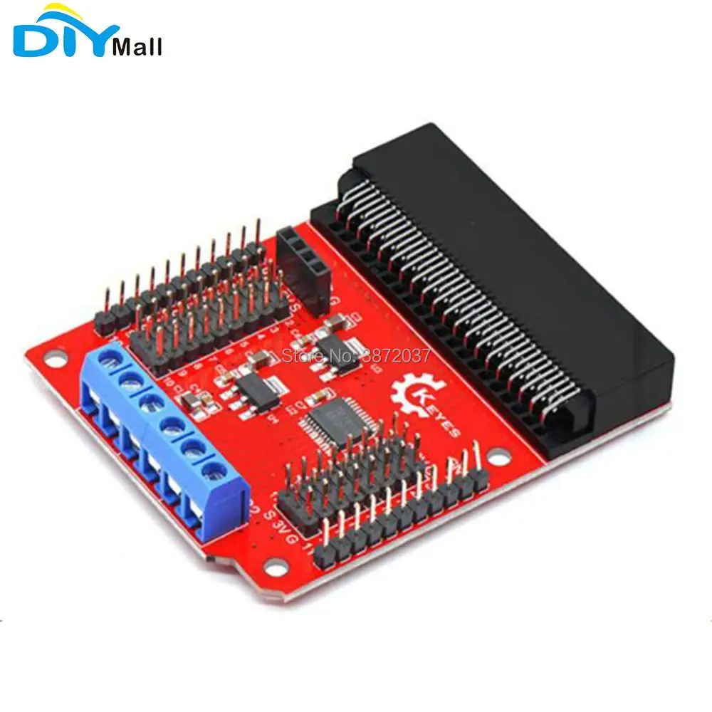 

DIYmall TB6612FNG Chip Motor Drive Expansion Board Eco-Friendly for micro bit microbit micro:bit for Keyes