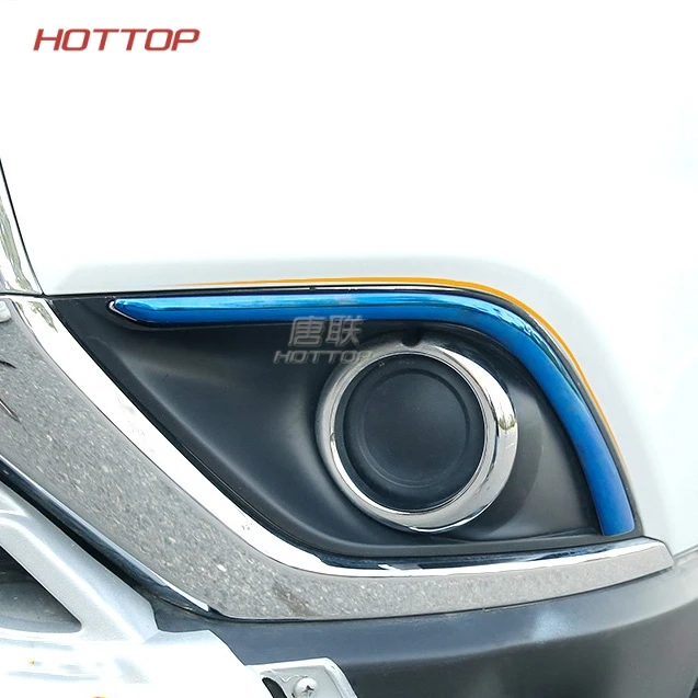 

Blue Black Front Fog Lamp Cover Rear Fog Light Trim For Mitsubishi Outlander Accessories 2016 2017 2018