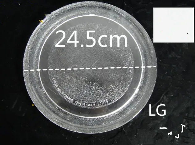 

For Use LG Microwave Oven Glass Disc Tray Turntable Flat Pallet Diameter 24.5CM 28.5CM 31CM 32CM Glass Tray Plates