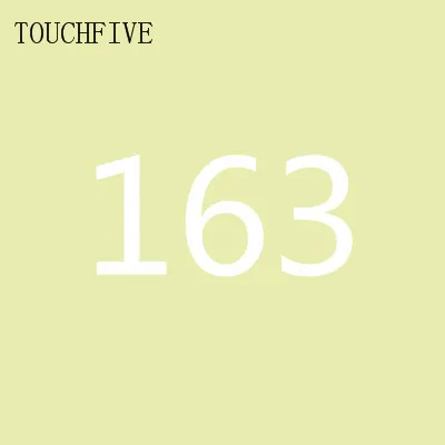 1 шт. TouchFive на выбор, 168 цветов, маркеры для эскизов, маркеры на спиртовой основе, набор цветных маркеров, товары для рукоделия, ручка для школы - Цвет: 163