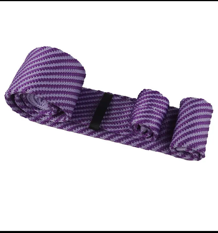 New Arrive Men's Knitting polyester woven ties Classic Neckties Fashion Plaid Mans Tie for wedding