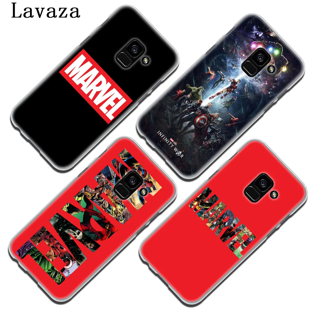 Чехол Lavaza с логотипом Marvel для samsung Galaxy J8 J7 Duo J6 J5 J4 Plus J2 J3 Prime EU US