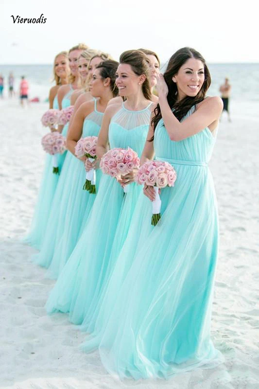 turquoise bridesmaid dresses amazon