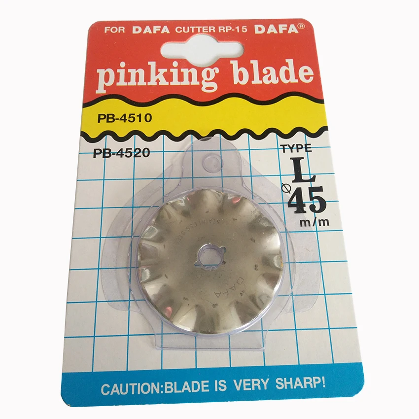 45MM ROTARY CUTTER BLADES for Olfa, Fiskars, Clover and more roller