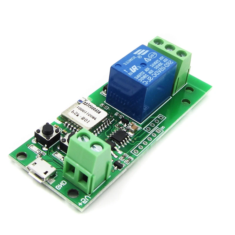 Sonoff wifi switch module Inching Self Locking wireless Relay Smart home Automation for Computer access DC 5V 1 channel