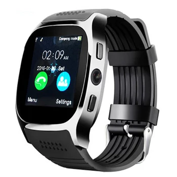 

T8 1.54inch screen support SIM card TF card heart rate sleep monitoring alarm clock remote camera movement smart watch bracelet