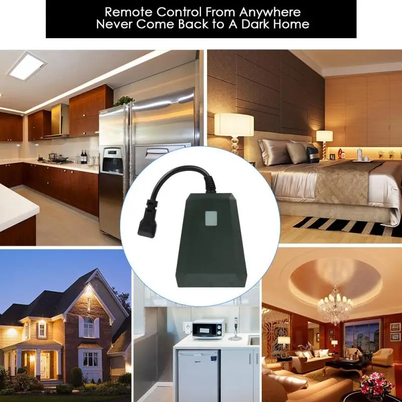 

1 In 3 Out Smart Wifi Socket Portable Wireless Remote Control Socket Plug Outdoor Waterproof Adaptor Smart Home Accessories Z30