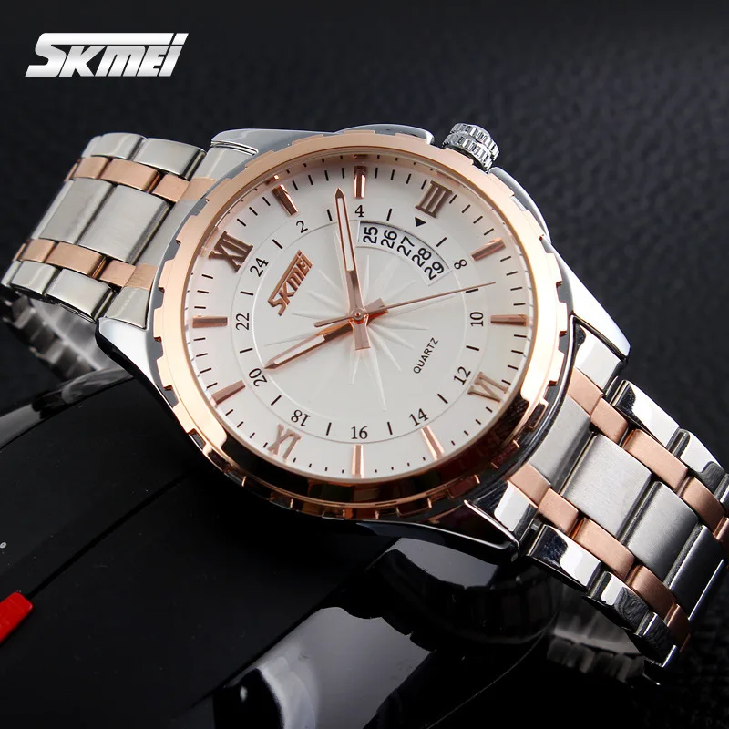Watches Men Luxury Brand Quartz Watch Men Full Steel Wristwatches Casual Clock Relogio Masculino Reloj Hombre Quartz-Watch Skmei Watches Men Luxury Brand Quartz Watch Men Full Steel Wristwatches Casual Clock Relogio Masculino Reloj Hombre Quartz-Watch Skmei