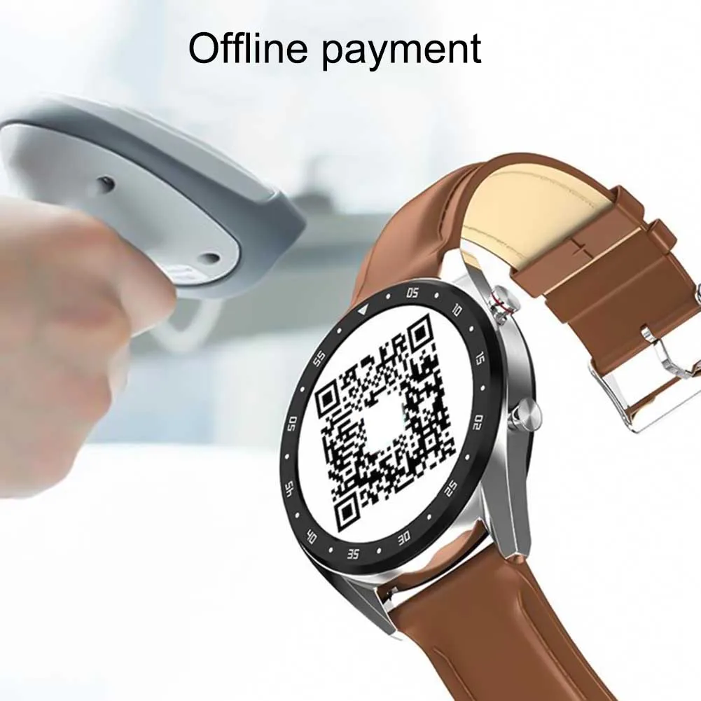  Microwear L7 Replacement Genuine Leather Adjustable Smart Watchband Wrist Strap Replacement Genuine - 33054310232