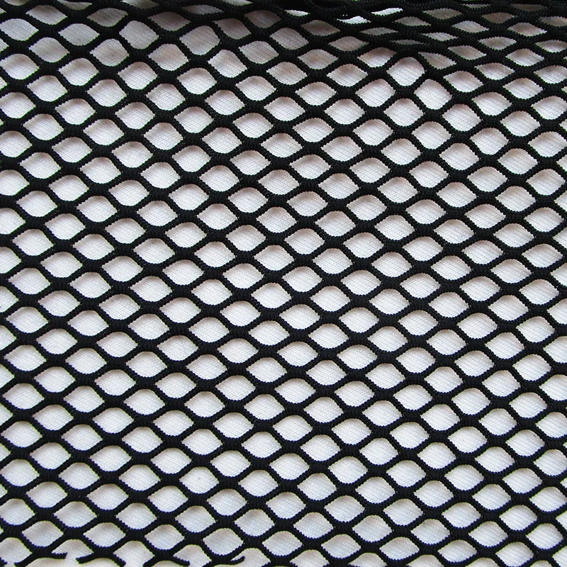 1 шт. рыболовные сети черный стрейч сетка французский дизайнер ткань сетка спандекс ткань Сексуальное белье одежда швейная ткань tissu