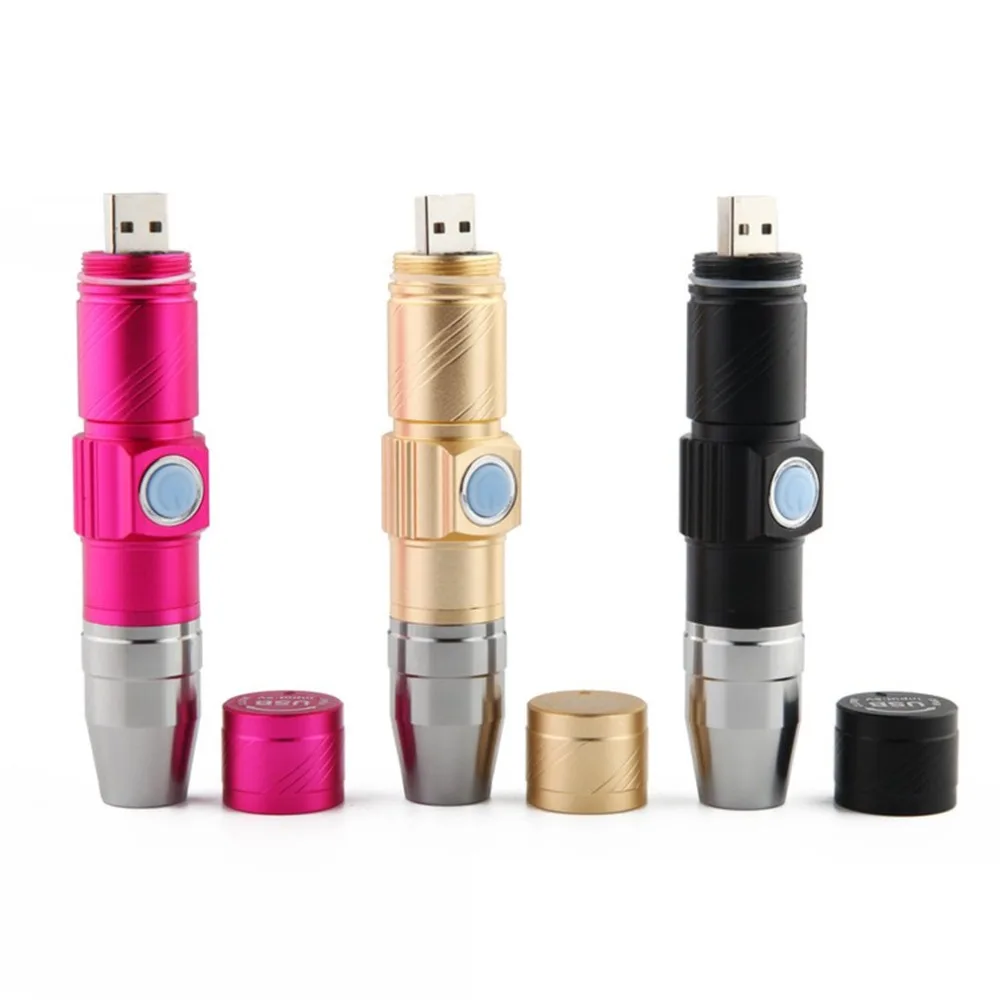 

Mini LED Flashlight 365nm Inspection Lamp Light Rechargeable UV Torch Light for Outdoor Camping Hiking