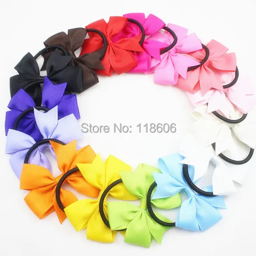 New Ribbon Hair Bow with Band for Girl.jpg