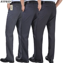 Mens Formal Trousers Long Men Suit Pants Classic for Man Wedding Trousers Casual Work Straight Business Formal Dress Pants Men