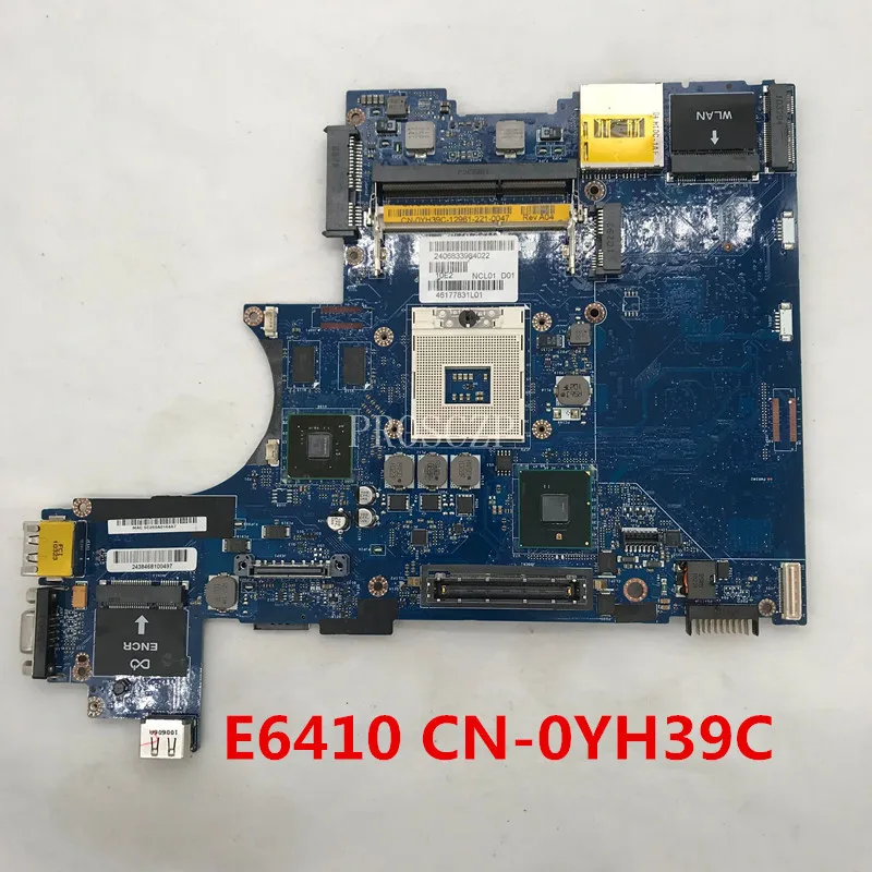 Материнская плата для ноутбука latitude E6410 P/N:CN-0YH39C 0YH39C YH39C | Компьютеры и офис