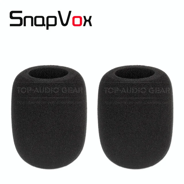 2pcs Lot Windscreen Recording Microphone Windshield Sponge Computer Mic Ball Type Cover Foam Pop Filter For Razer Seiren X Usb Filter Pop Filter Coverfilter Foam Aliexpress