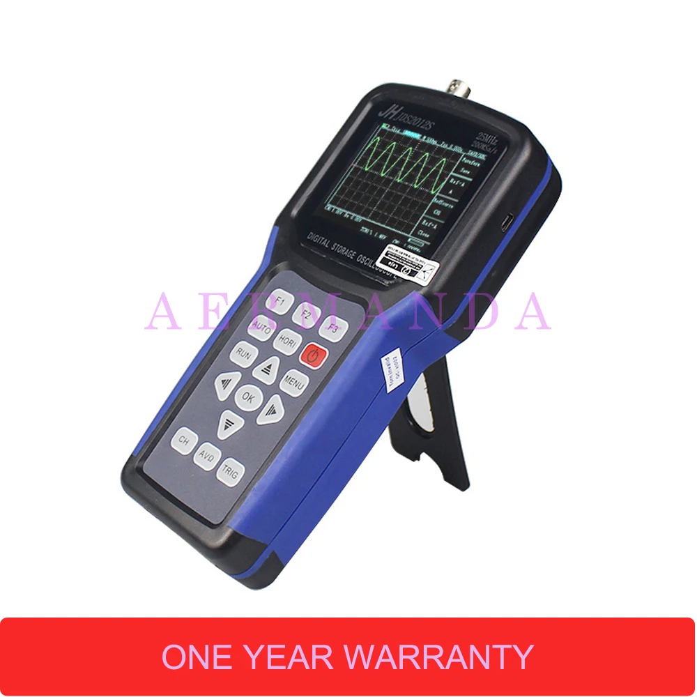 

Original Jinhan JDS2012S handheld Digital oscilloscope and 6000 counts Digital Multimeter, 25MHz 200MSa/s
