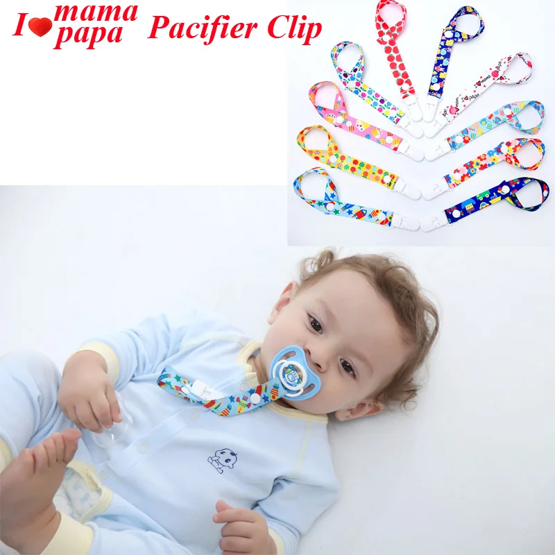 1 PC Baby infant Pacifier Holder Dummy Clips Drop resistant Nipple