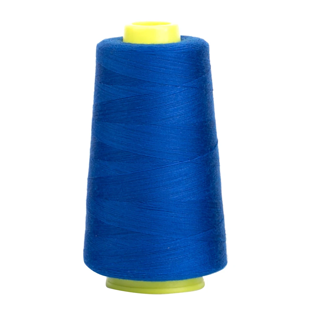 Вязанная сверхмощная резьба для удобства ручного шитья катушки шитье 40/2 хлопок - Цвет: Синий