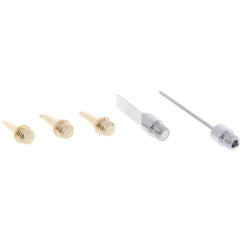 

Soldering Iron Tips For Hs-1115K Pro Butane Gas Soldering Iron Kit Replacement Tips Welding Tools And Accessories 5Pcs