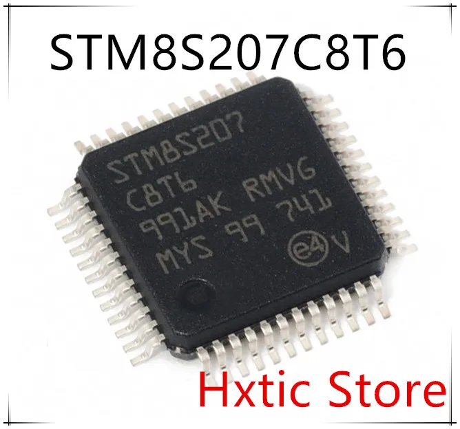 Free Shipping NEW 10PCS STM8S207C8T6 STM8S207 LQFP 48