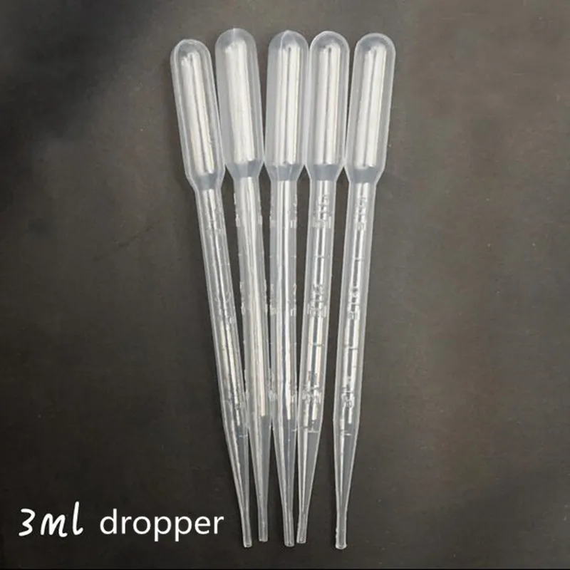 

5 Pcs/lot 3ml Dropper with Scale for Making The Lipstick Homemade Lipstick Material Tool