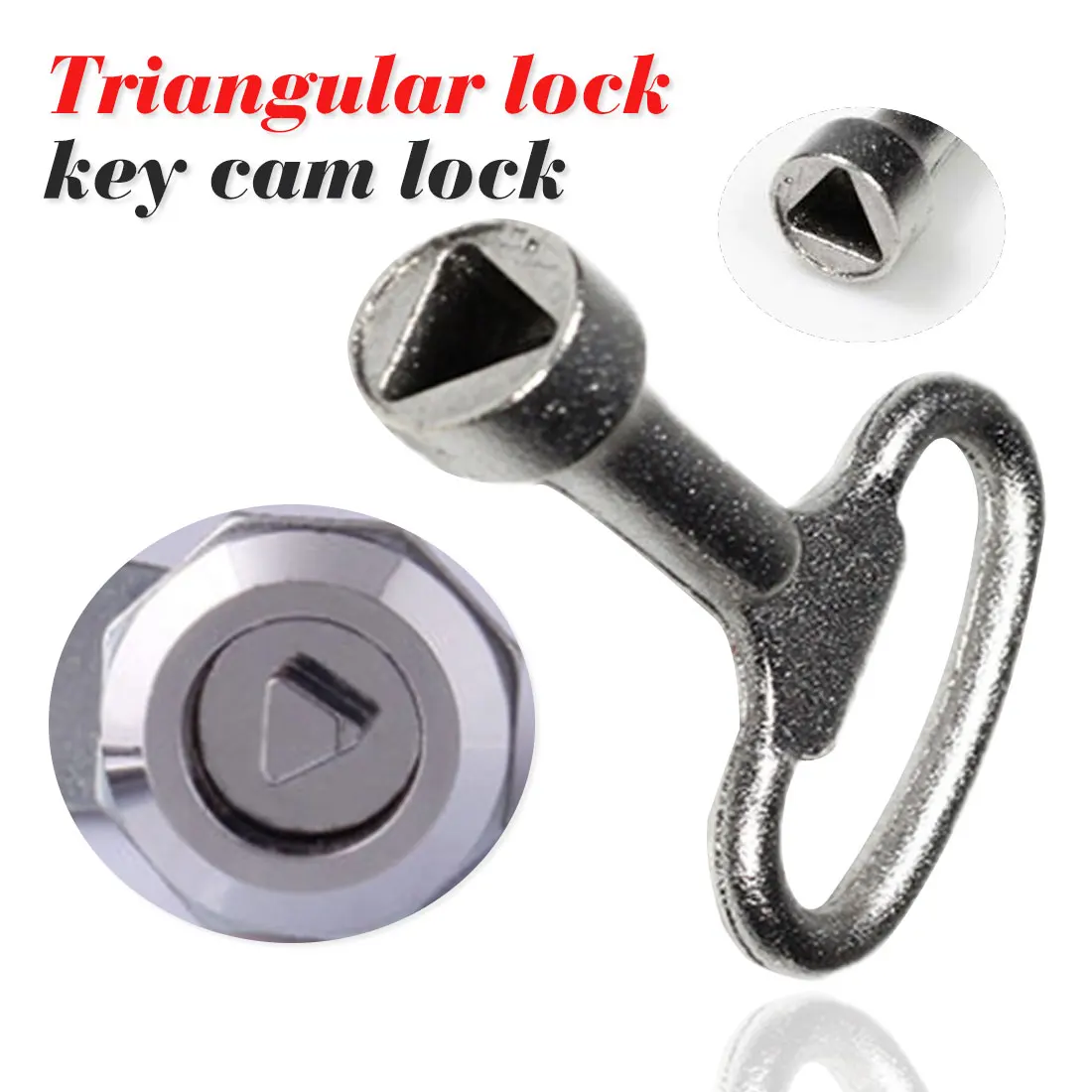 

Universal Triangular Socket Spanner Key For Distribution Box Cabinet Lock Panel Lock Key Switch
