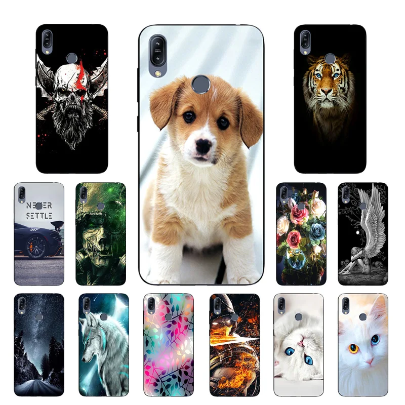 Mobile Phone Protector For Asus Zenfone Max M2 ZB633KL Dage Printed TPU Soft Cases Back Cover Capa |
