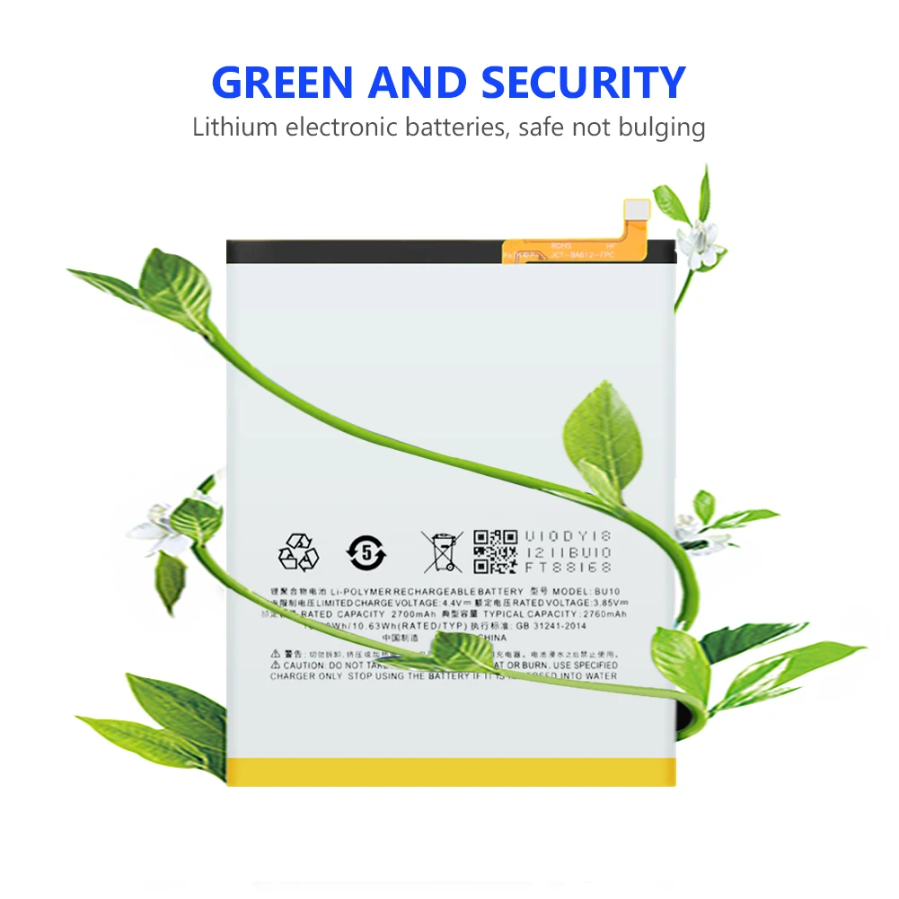 Аккумуляторная батарея 3 85 V 3000mAh BA612 литий ионный аккумулятор для Meizu 5S M5S M612Q M612M