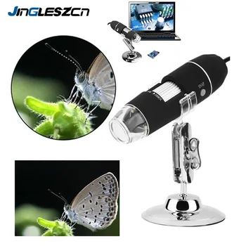 

1000X 800X 500X 200X Usb Digital Microscope USB Endoscope Camera Microscopio Magnifier With 8 LED lights for Soldering Adults