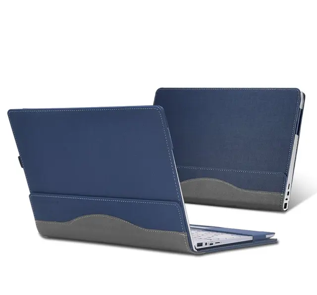 For Hp Spectre x360 15 Case Cover PU Leather Folio Stand Protective