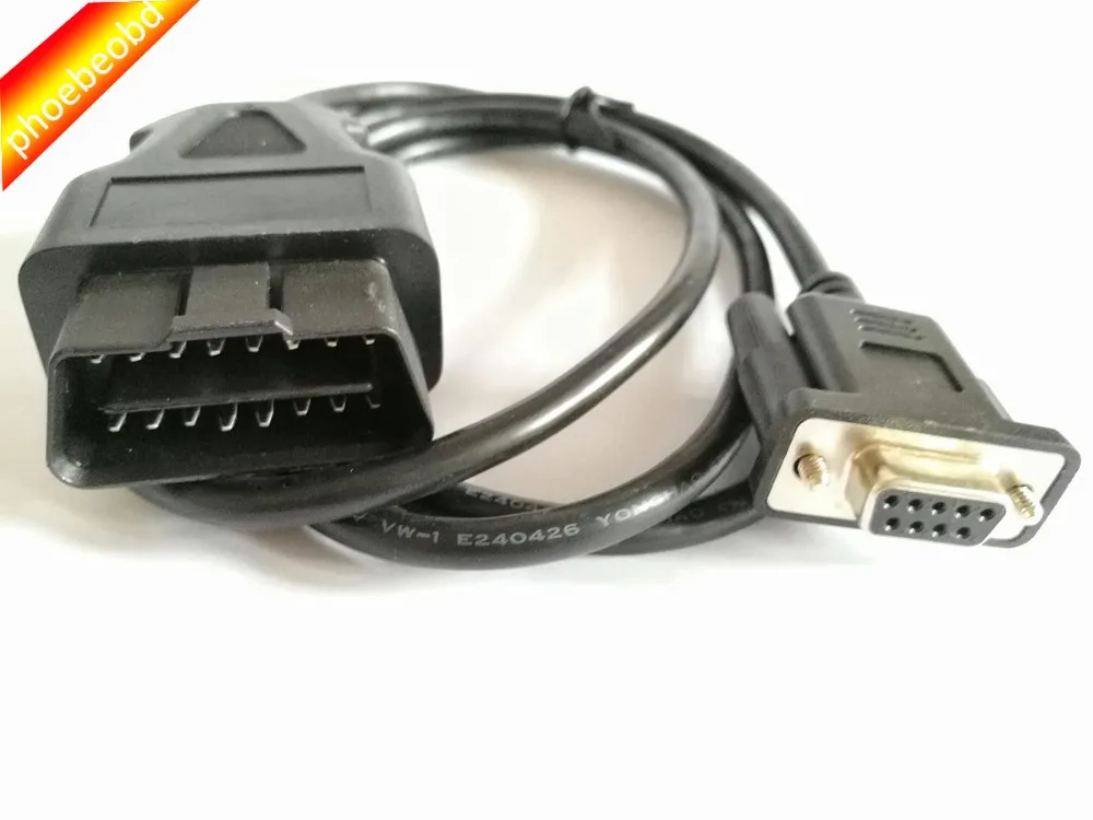 imágenes para Universal OBD 2 16PIN a DB9 RS232 Cable para el Coche Connertor Adaptador de Escáner de diagnóstico OBDII Del Coche Auto Vehículo OBD2 Cable extensor imágenes para Universal OBD 2 16PIN a DB9 RS232 Cable para el Coche Connertor Adaptador de Escáner de diagnóstico OBDII Del Coche Auto Vehículo OBD2 Cable extensor