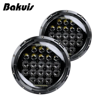 

Hot Sale 5D 7 inch Round 7" Electric Motorcycle Led Headlamp Car Headlight For Jeep Wrangler