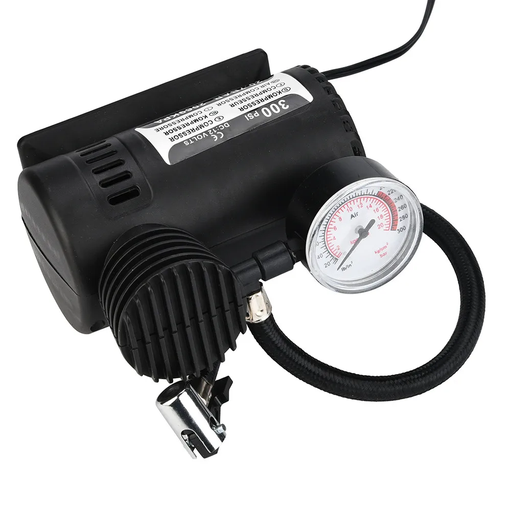 

Car-styling Inflatable Pump Mini Air Compressor 300 PSI Bike Car Inflate Tire Balls Perfect DIY Home Tools td1120 dropship