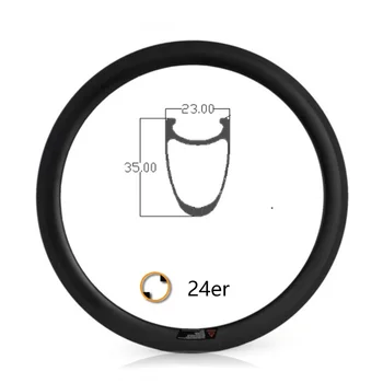 

Top Road MTB BMX Rims Carbon Wheels In Stock Promotion 20mm 24mm 38mm 50mm Clincher Rims 24'' BMX Bike Wheels