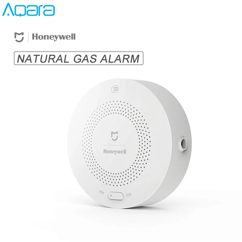 

2019 New Mijia Honeywell Natural Gas Alarm Detector Aqara Zigbee Remote Control CH4 Monitor Security System For Xiaomi Mi Home