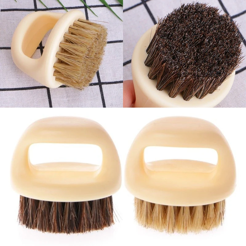 Buy 5.5 x 6cm Soft/Hard Car Styling Brush Natural Wild Hog/Horse Bristle Hair