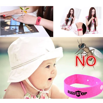 

10pc Anti Mosquito Bug Repellent Wrist Band Bracelet Insect Nets Bug Lock Camping safer anti mosquito bracelet Kids Skin Care