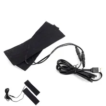 1 шт. 6 см x 20 см быстро нагревающиеся подушечки из углеродного волокна с подогревом USB куртка с подогревом жилет аксессуары теплая задняя Шея