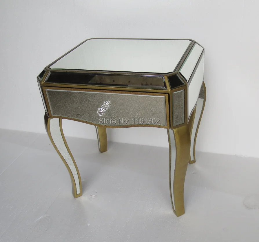 Mirrored Furniture One Drawer Bedside Table Night Stand In Mirrored Furniture One Drawer Bedside Table Night Stand In Nightstands From On Aliexpress Alibaba Group